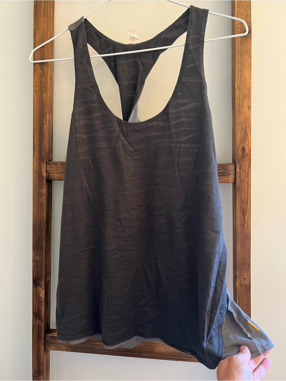 Lucy Black Racerback Tank Top